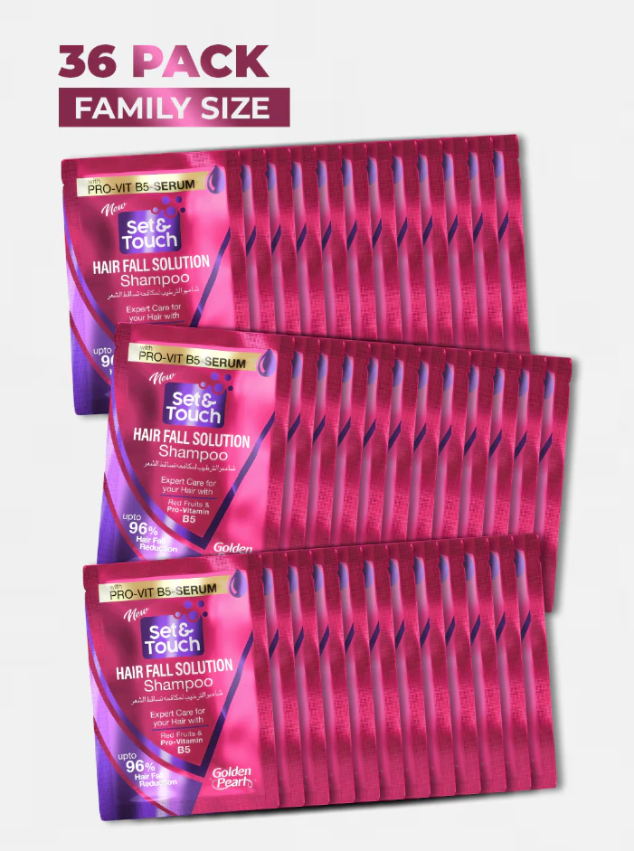 Set & Touch Hair Fall Solution Shampoo 4ml Sachet 432pc