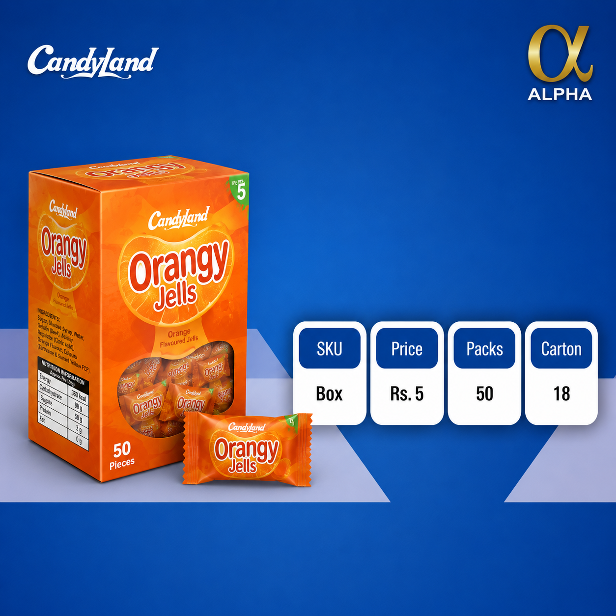 Candyland Orangy Jelly 