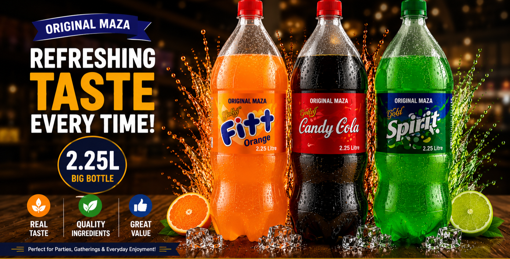 Candy Bottle 2.25L
