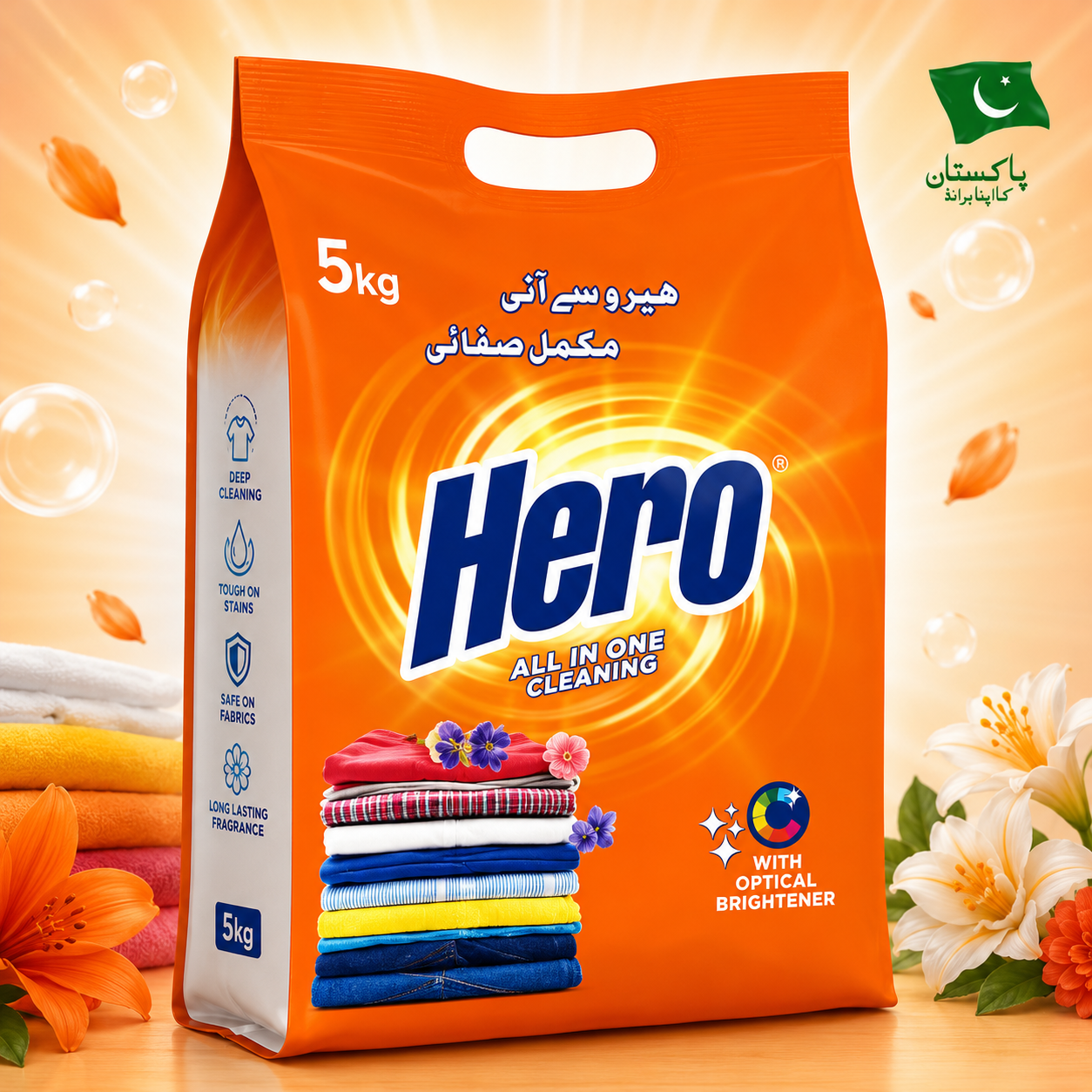 Hero Surf  5000Gm  4pc