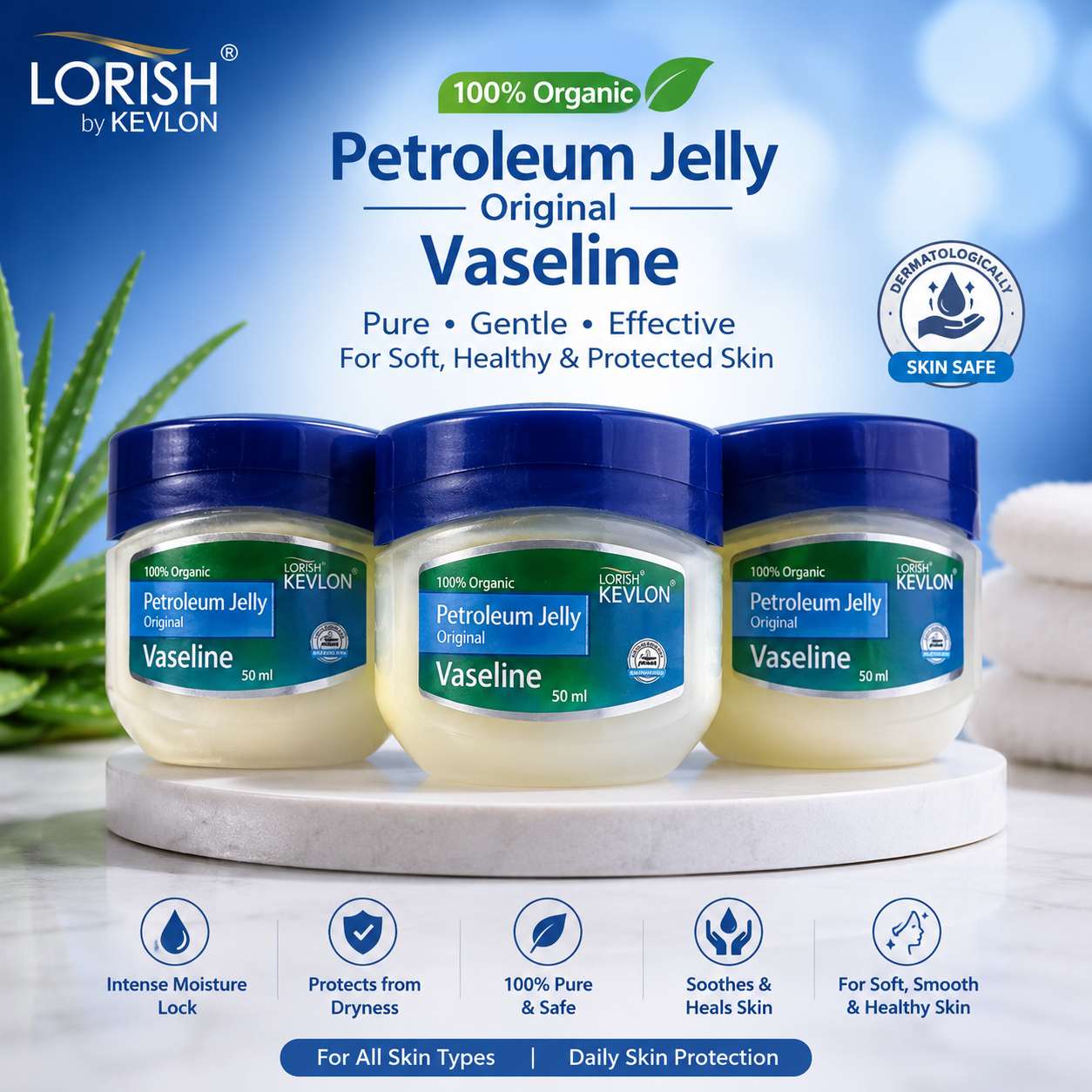 Lorish Petroleum Jelly Vaseline L  