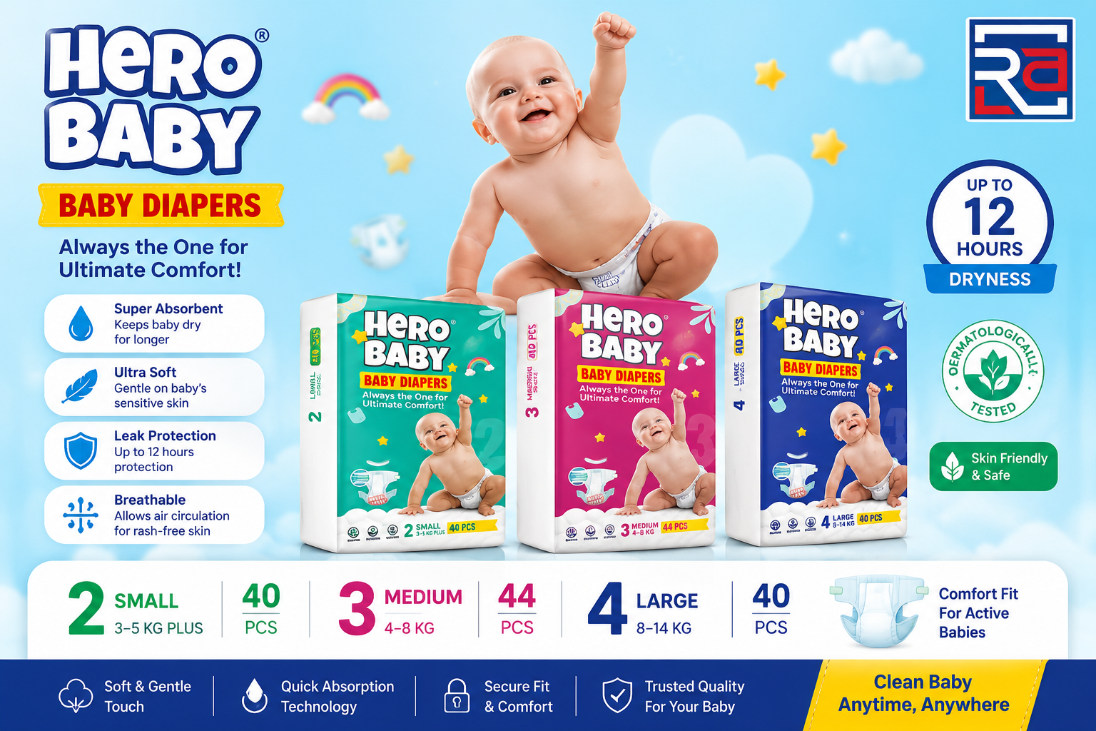 Hero Baby Diapers  