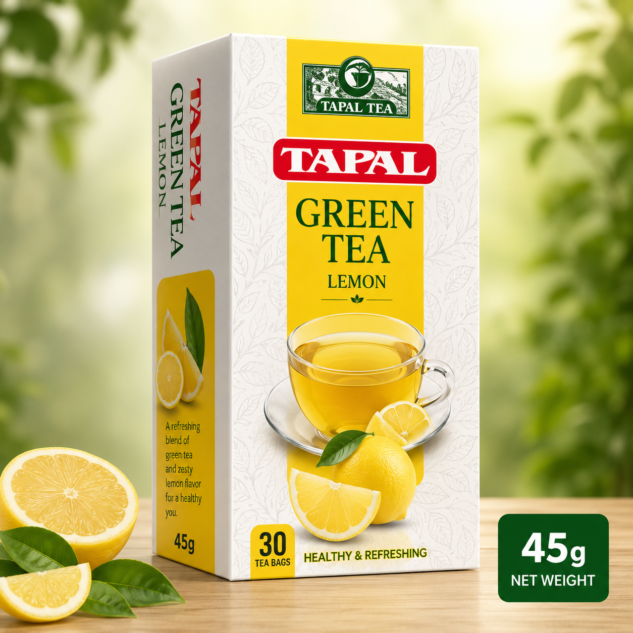 Green Tea Lemon Tea Bag 45gm
